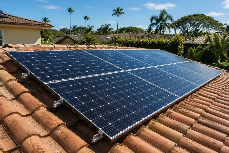 Installation de panneaux solaires à Goos